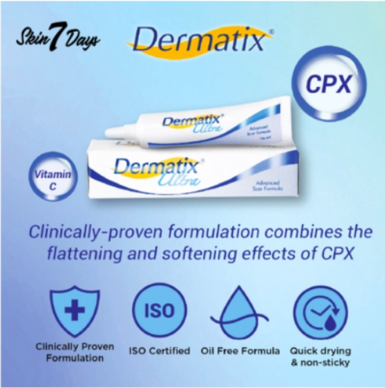 Dermatix Ultra Gel 15g Penghilang Bekas Luka Keloid ANTI SCAR Stretchmark 15 Gram