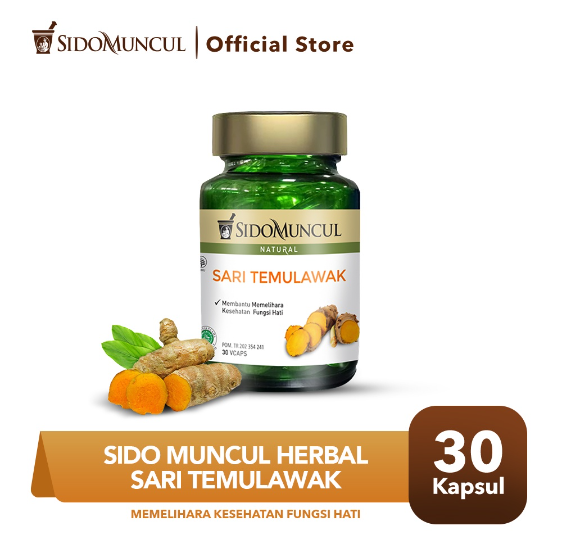 Herbal Sari Temulawak - Hati Sehat Antioksidan Hepatitis