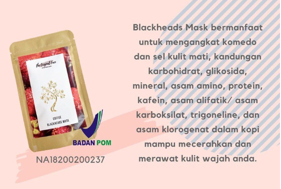 Masker Kopi Alami